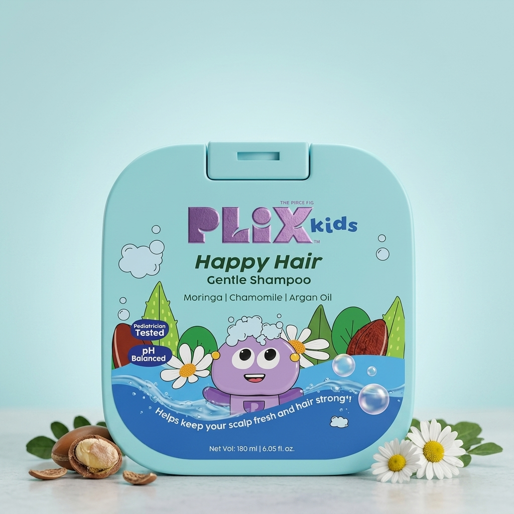 PLIX KIDS HAPPY HAIR GENTLE SHAMPOO 180ML