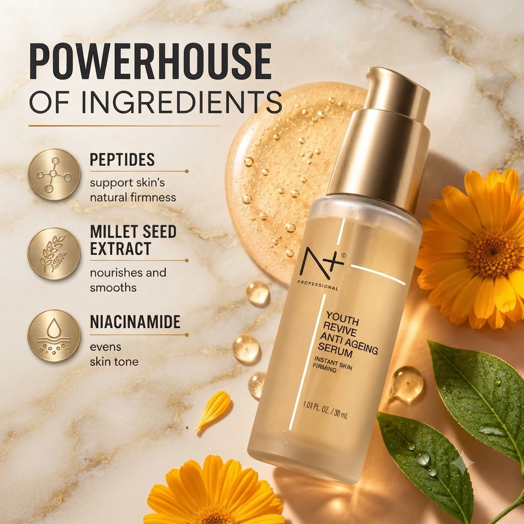 N+ PROFESSIONAL YOUTH REVIVE ANTI AGEING SERUM 30ML