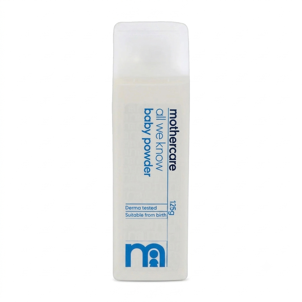 MOTHERCARE ALL WE KNOW BABY POWDER 125G