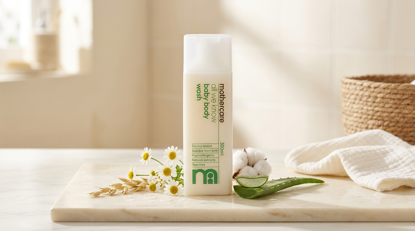 MOTHERCARE ALL WE KNOW BABY BODY WASH 300ML