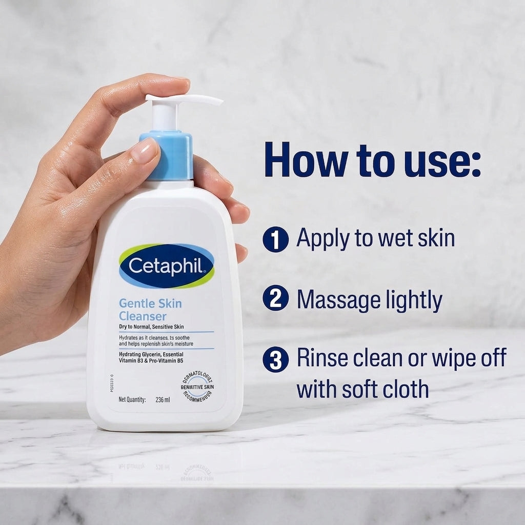 CETAPHIL GENTLE SKIN CLEANSER 236ML