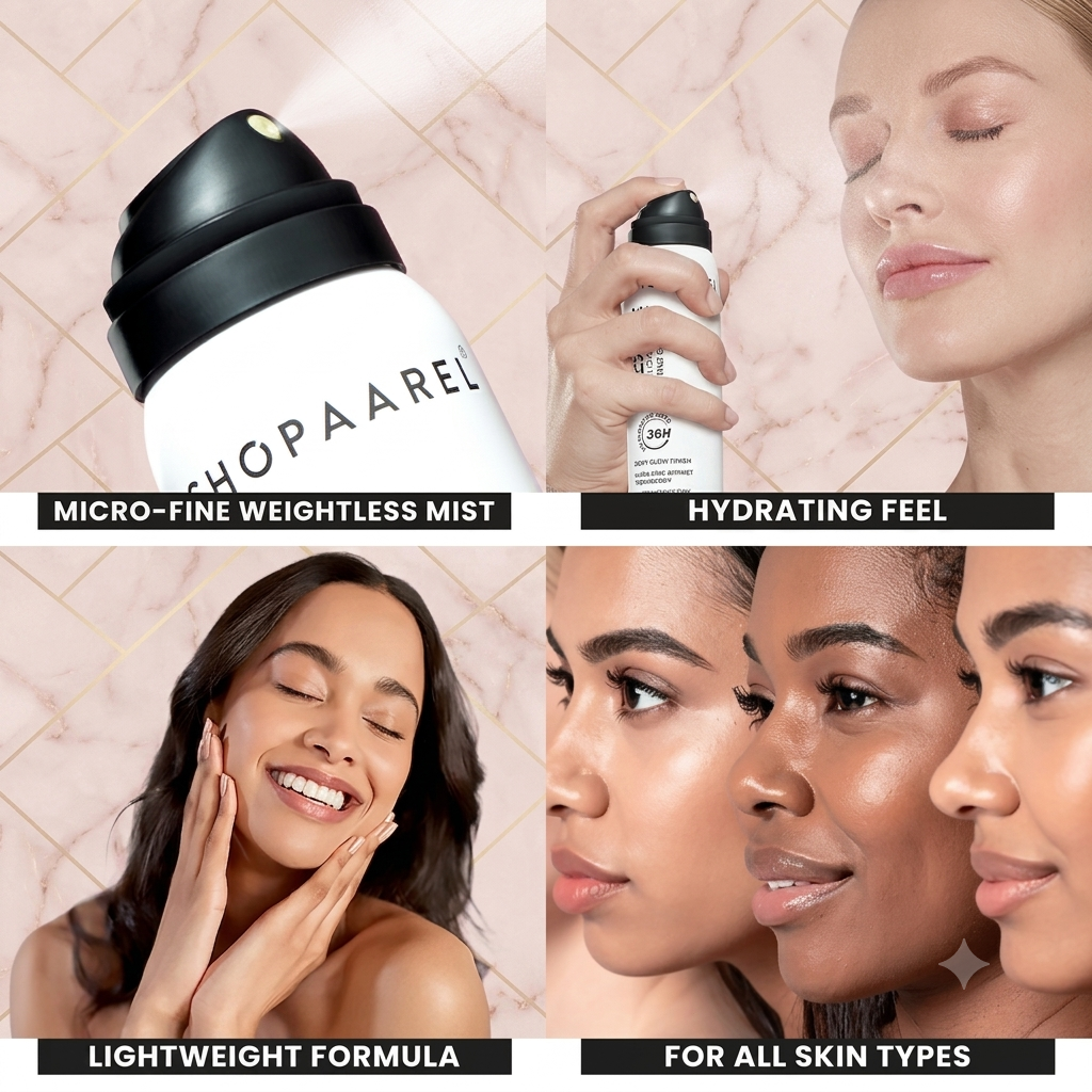 SHOPAAREL FIXME AIR GLOW MAKEUP SETTING SPRAY 100ML