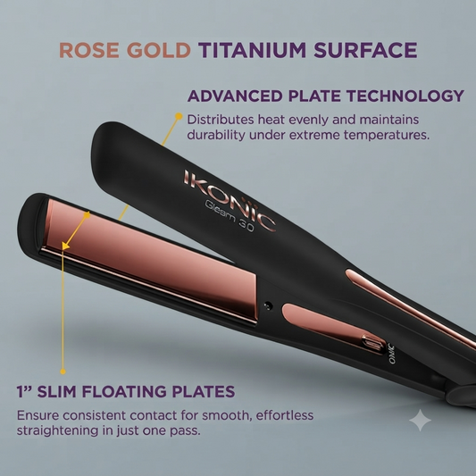 IKONIC Professional Hair Iron Gleam 3.0