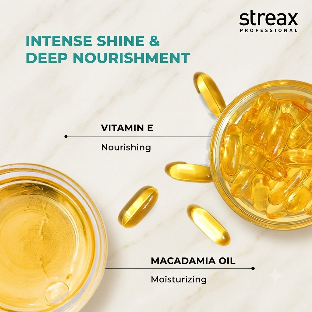 Streax Professional Vitariche Gloss Hair Serum | 45ml