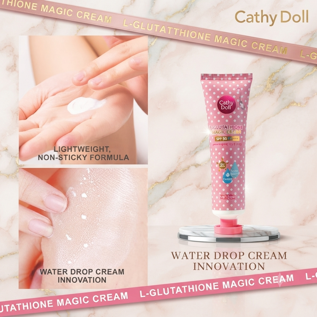 CATHY DOLL L-GLUTATHIONE MAGIC CREAM SPF 50 PA+++ 138ML