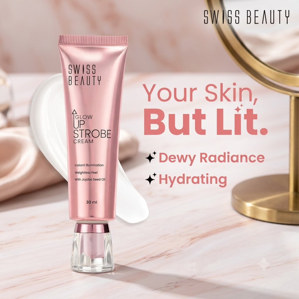 Swiss Beauty Glow Up Strobe Cream – 30ml