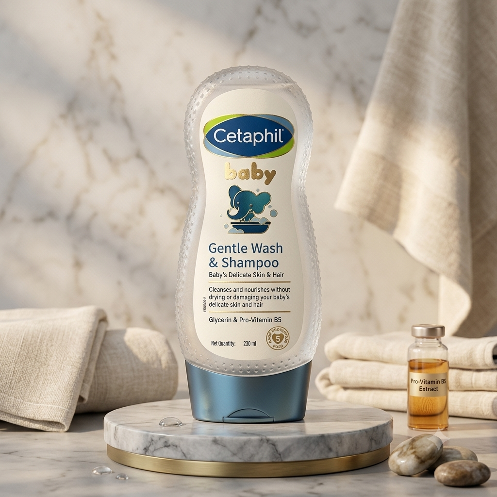CETAPHIL BABY GENTLE WASH & SHAMPOO BABY'S DELICATE SKIN & HAIR 230ML