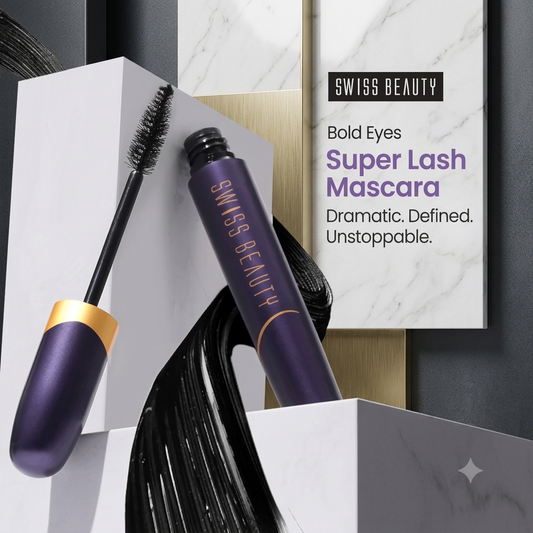 Swiss Beauty Bold Eyes Super Lash Waterproof Mascara – 7.5ml