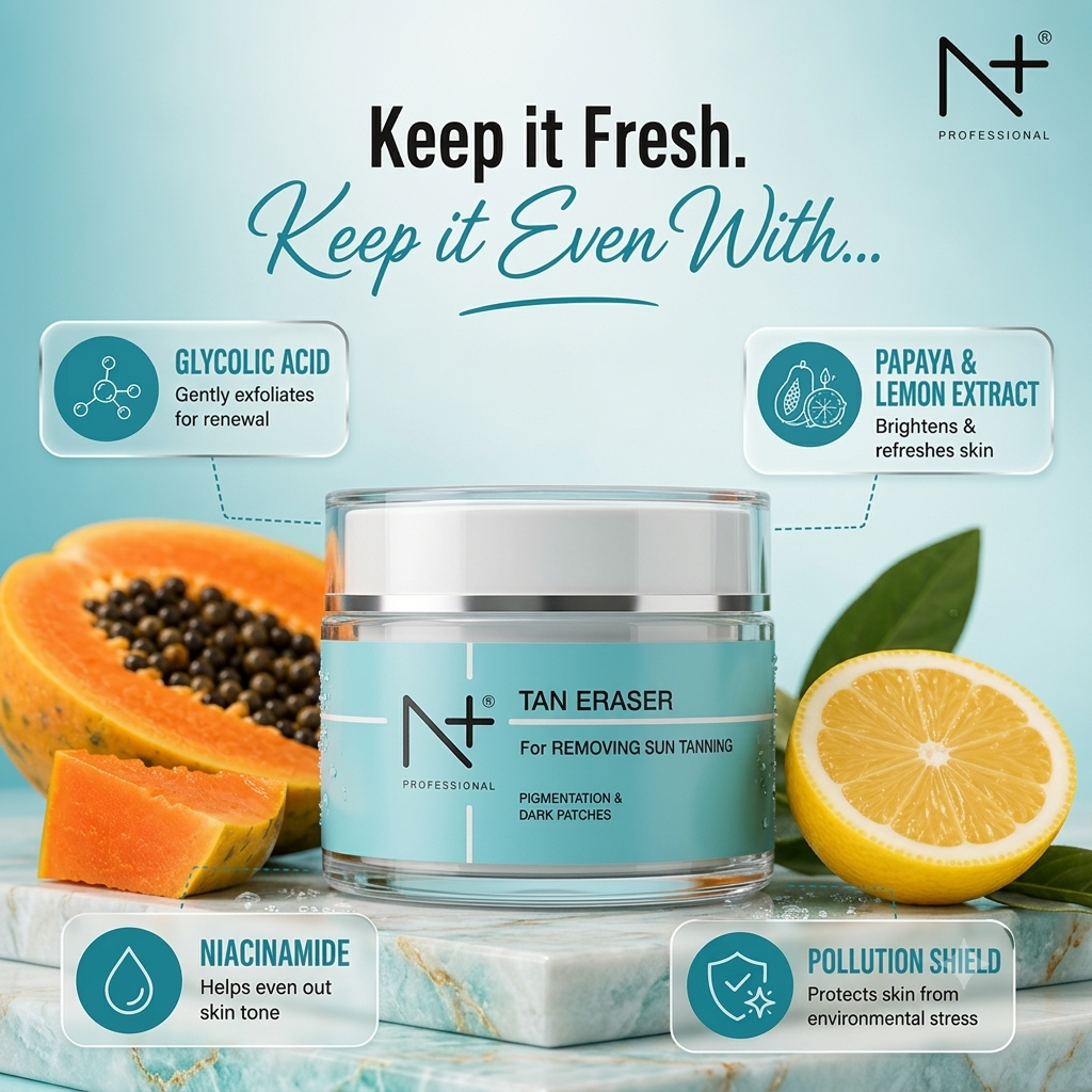 N+ PROFESSIONAL TAN ERASER MASK 300GMS