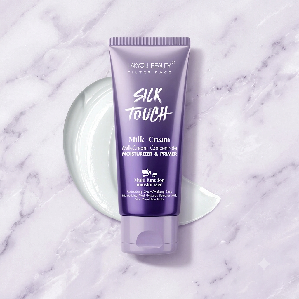 LAKYOU Beauty F Silk Touch Milk Cream – Hydrating & Nourishing Face Moisturizer 60G