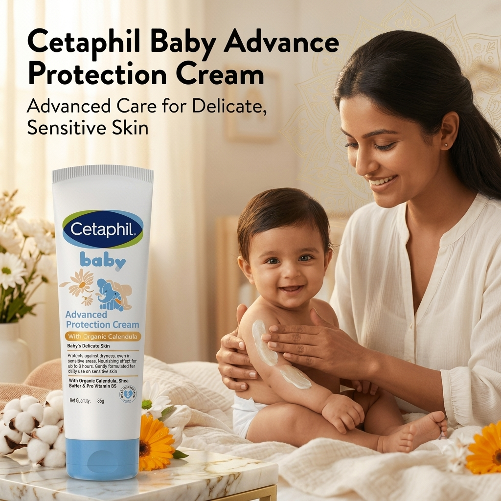 CETAPHIL BABY ADVANCED PROTECTION CREAM WITH ORGANIC CALENDULA 85G