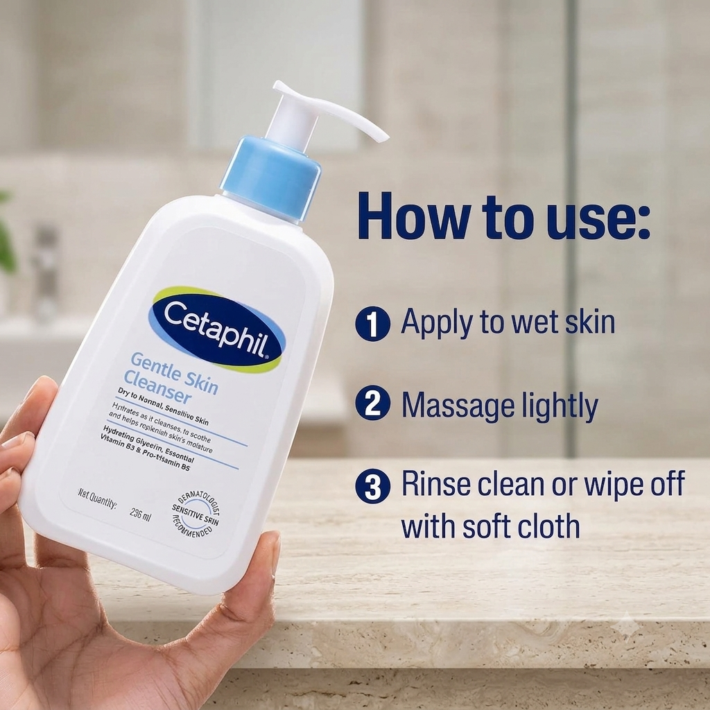 CETAPHIL GENTLE SKIN CLEANSER 500ML