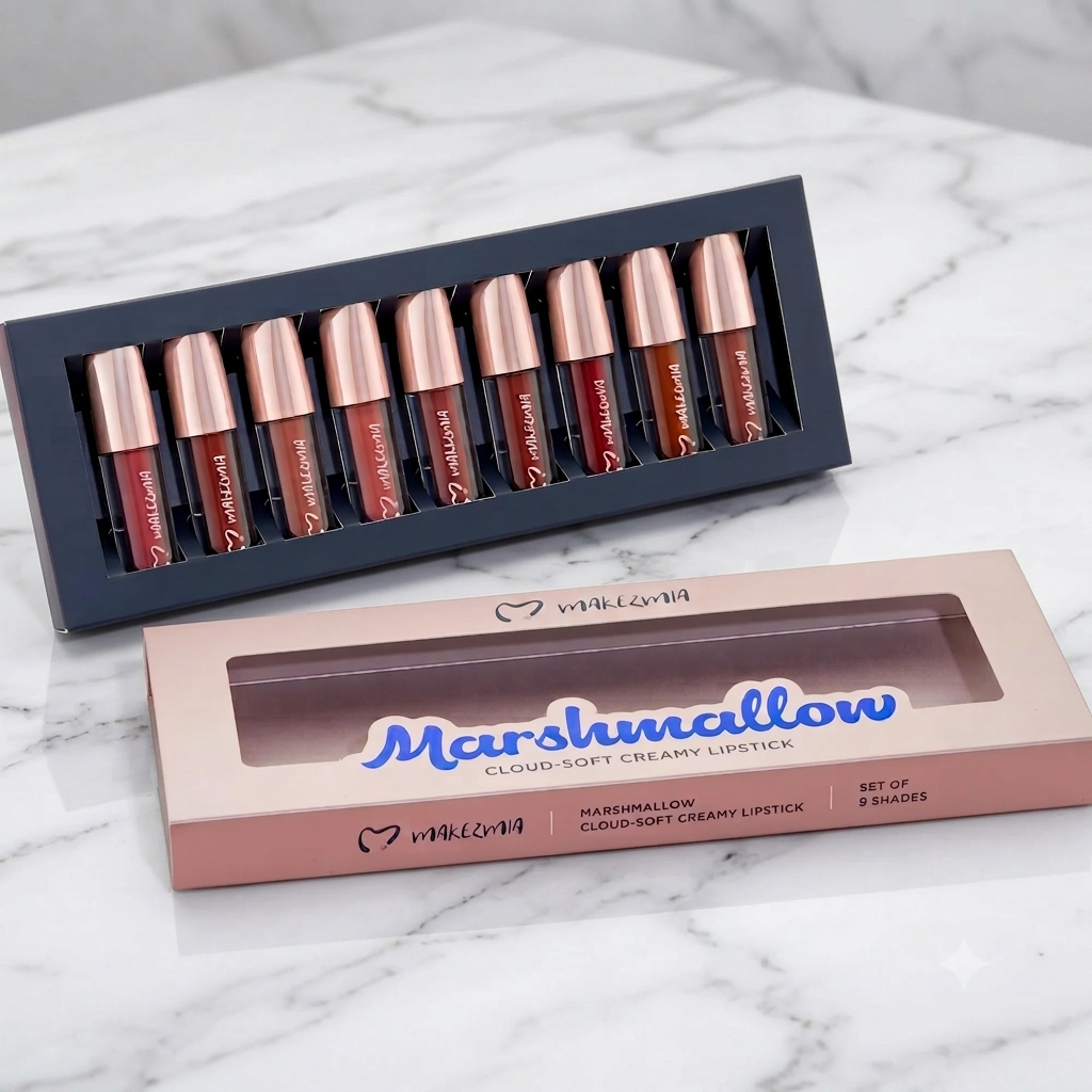 MAKEZMIA MARSHMALLOW CLOUD - SOFT CREAMY LIPSTICK