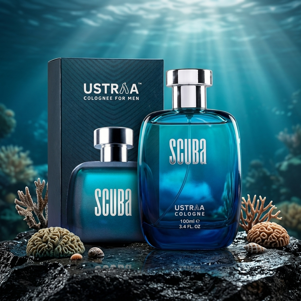 Ustraa Eau De Cologne Scuba  – 100ml