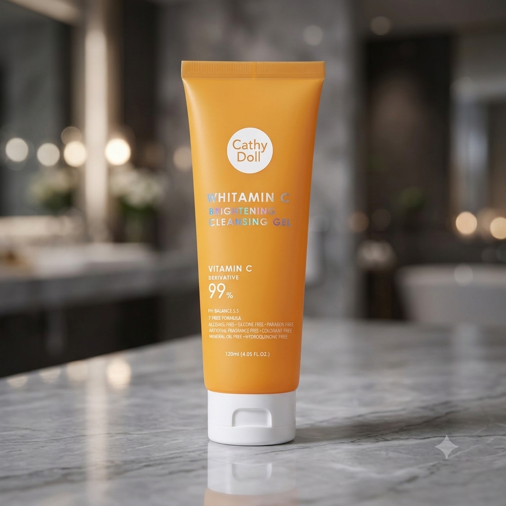 CATHY DOLL WHITAMIN C BRIGHTENING CLEANSING GEL 120ML