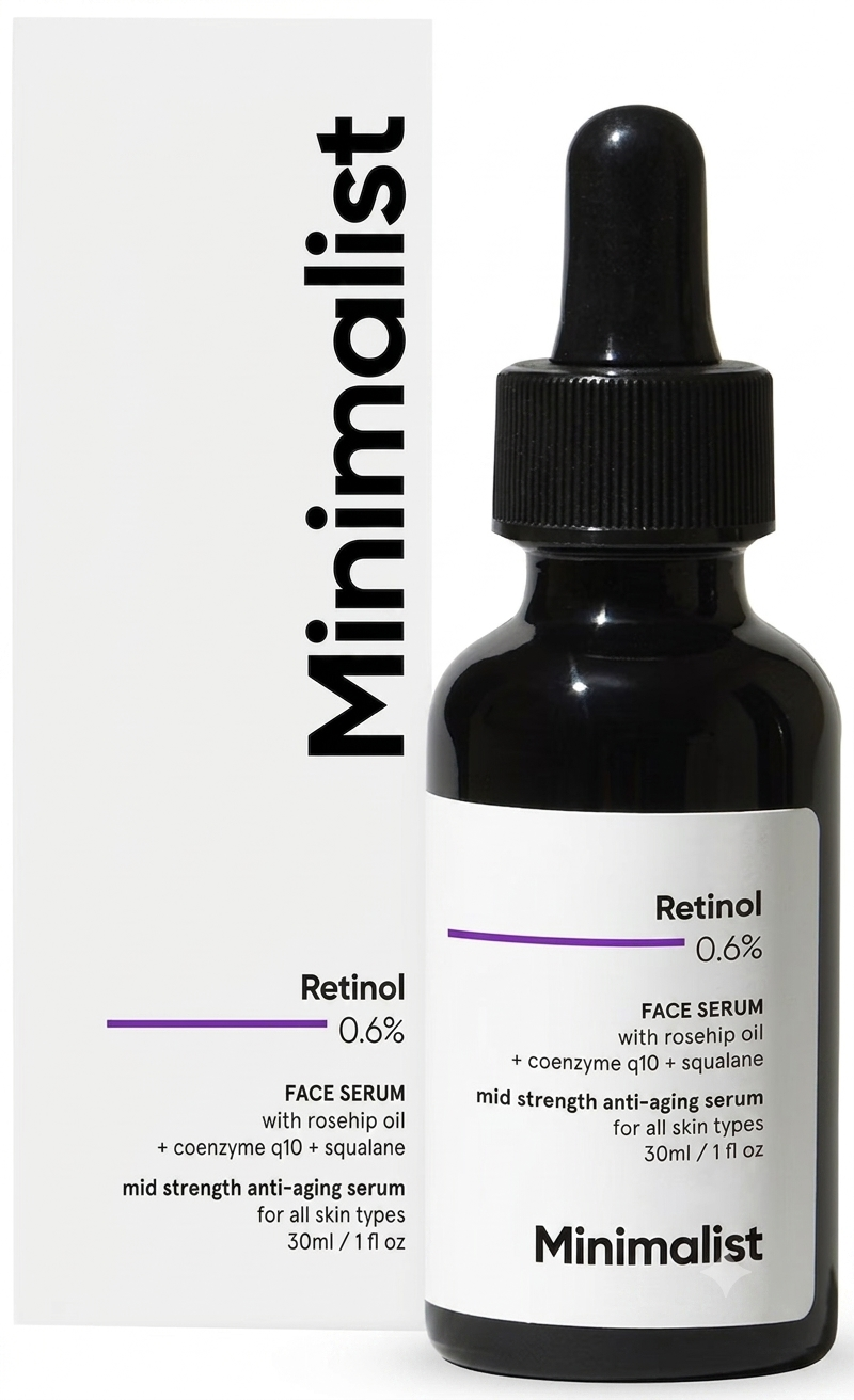 MINIMALIST RETINOL 0.6% FACE SERUM 30ML