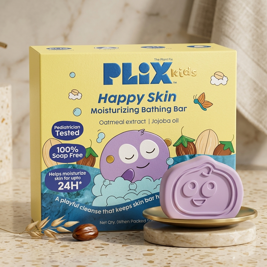 PLIX KIDS HAPPY SKIN MOISTURIZING BATHING BAR 75GM