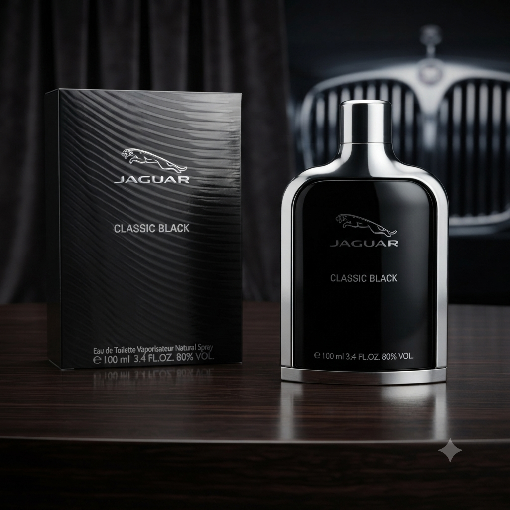 JAGUAR CLASSIC BLACK EAU DE TOILETTE FOR MEN'S 100ML