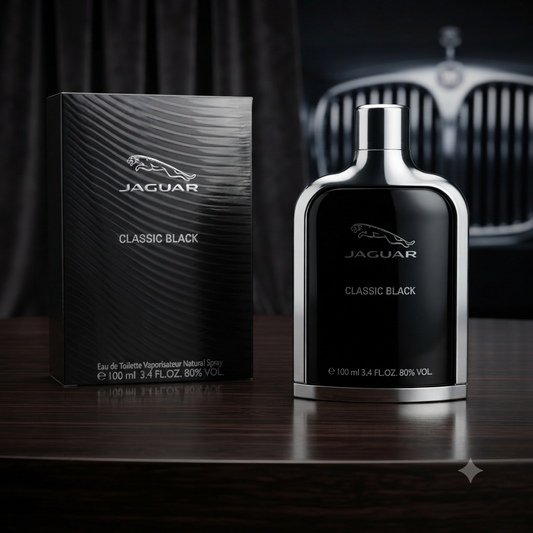 JAGUAR CLASSIC BLACK EAU DE TOILETTE FOR MEN'S 100ML