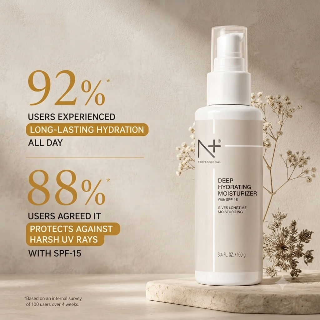 N+ PROFESSIONAL DEEP HYDRATING MOISTURIZER 100ML