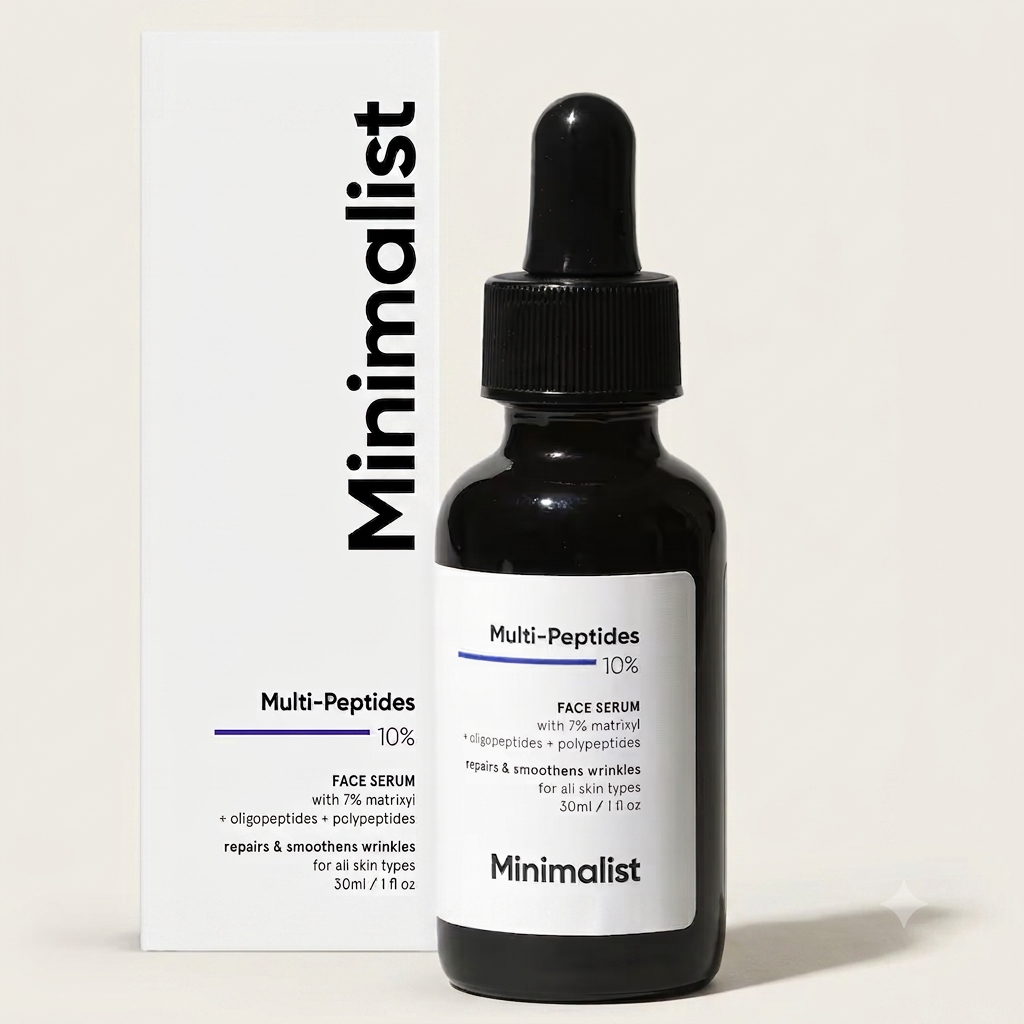 MINIMALIST MULTI-PEPTIDES 10% FACE SERUM 30ML