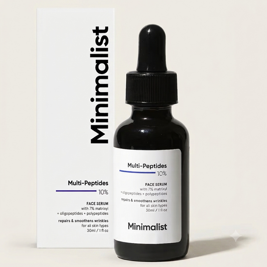 MINIMALIST MULTI-PEPTIDES 10% FACE SERUM 30ML