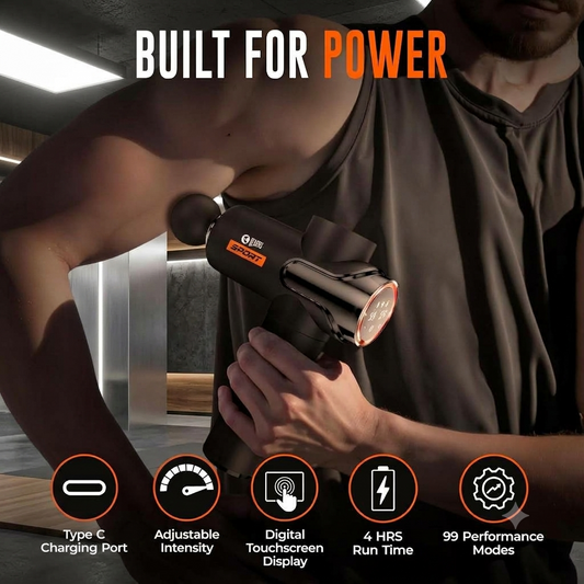 Beardo sport deep tissue massage gun V2