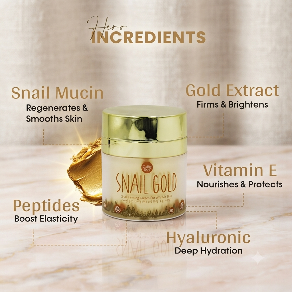 CATHY DOLL SNAIL GOLD 50G