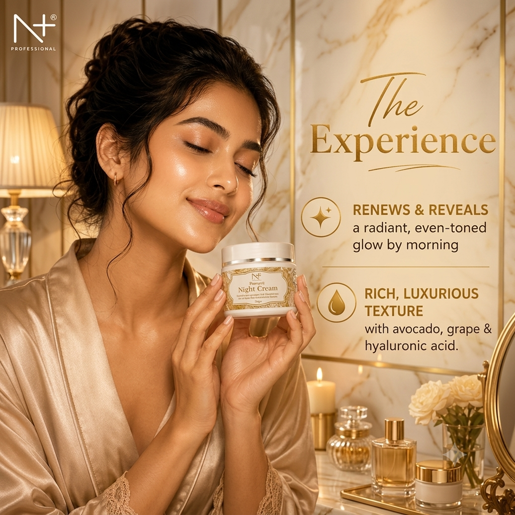 N+ PROFESSIONAL PAMPER NIGHT CREAM 50GM
