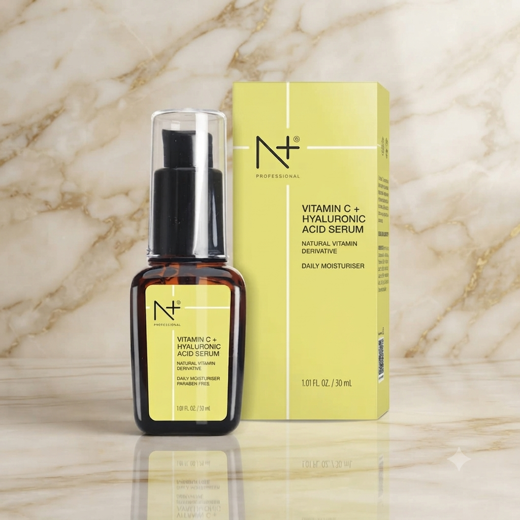 N+ PROFESSIONAL VITAMIN-C 20%+ HYALURONIC ACID SERUM 30ML