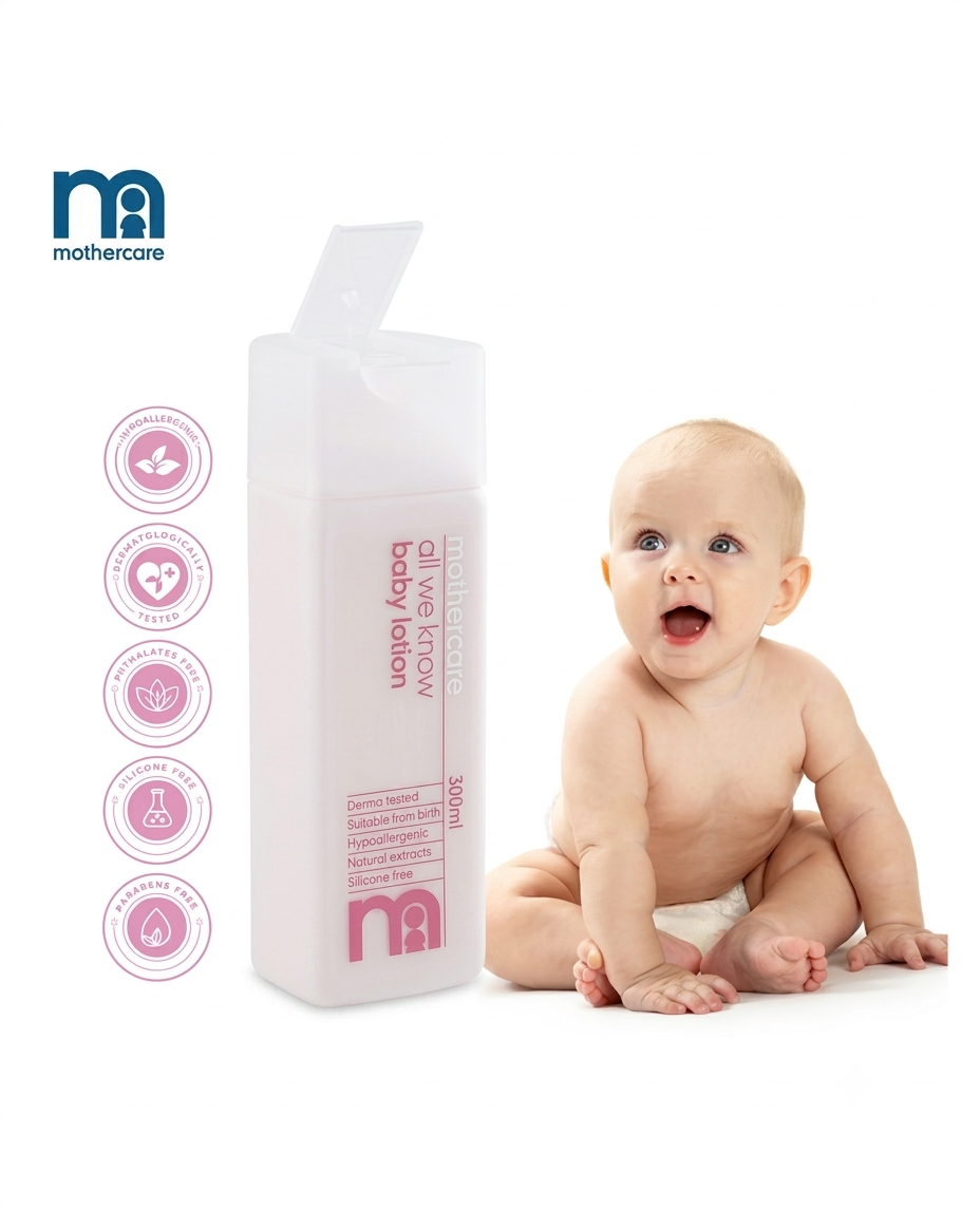 MOTHERCARE ALL WE KNOW BABY LOTION 300ML