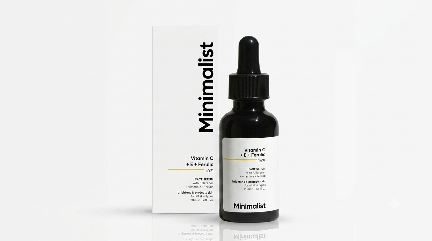 MINIMALIST VITAMIN C + E + FERULIC FACE SERUM 20ML