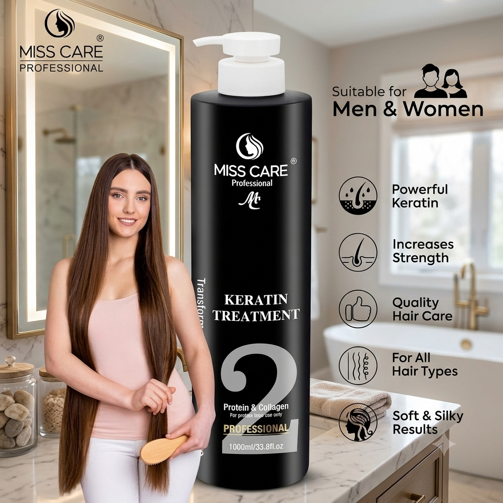 Miss Care Professional Keratin Treatment Protein & Collagen – 1000ml