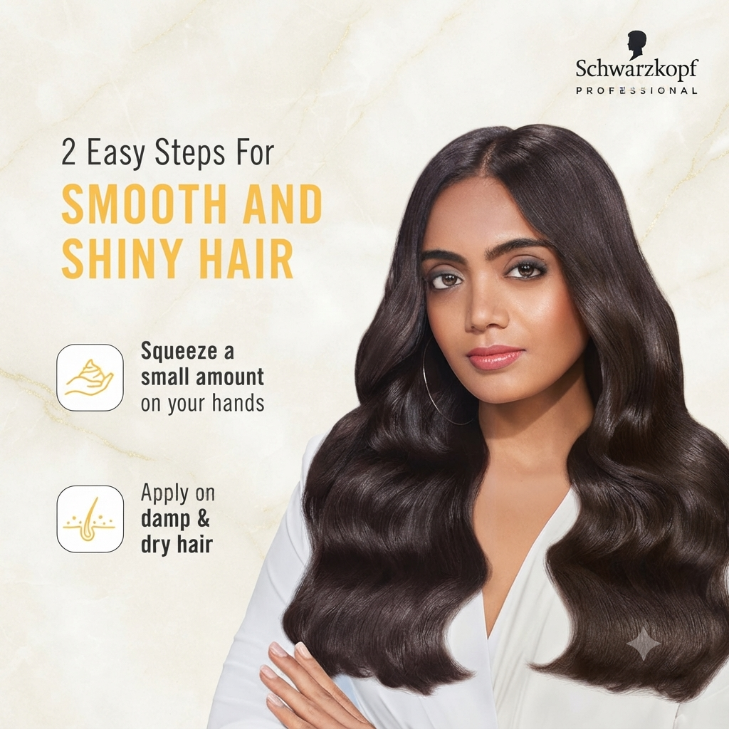 Schwarzkopf Professional OSiS+ Smooth & Shine Lissage & Brillance Glow | 50ml