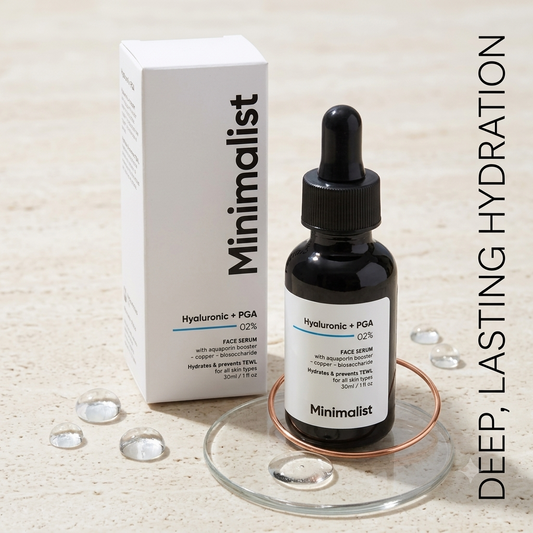 MINIMALIST HYALURONIC 02% FACE SERUM 30ML