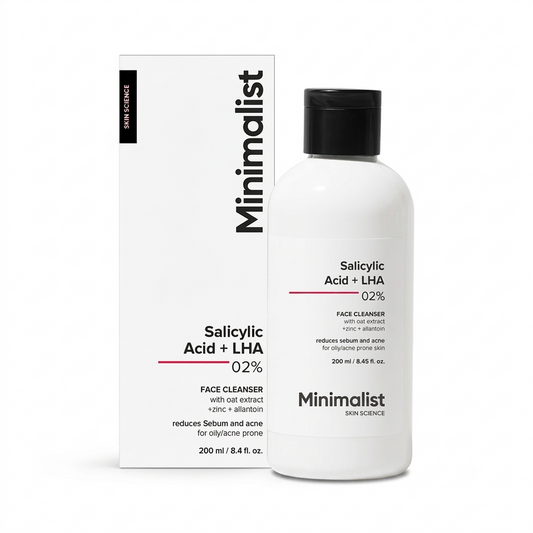 MINIMALIST SALICYLIC ACID + LHA 02% CLEANSER 250ML