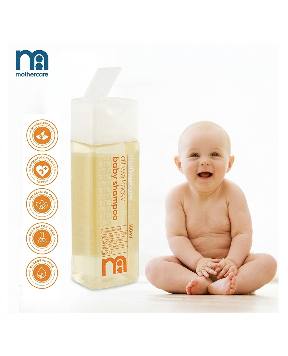 MOTHERCARE ALL WE KNOW BABY SHAMPOO 300ML