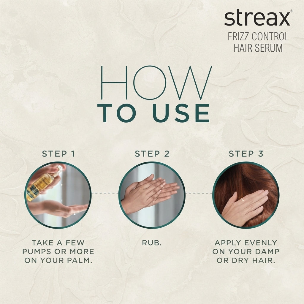 Streax Frizz Control Hair Serum | 100ml