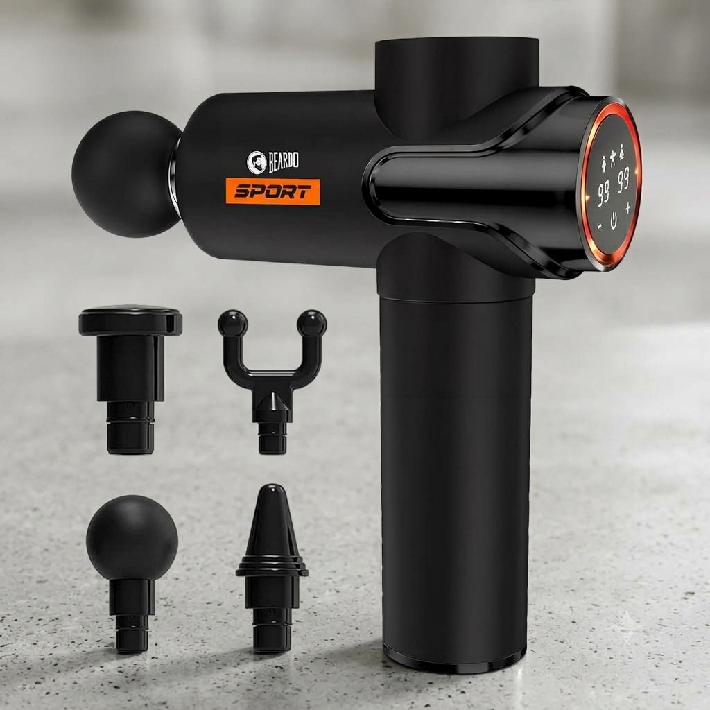 Beardo sport deep tissue massage gun V2