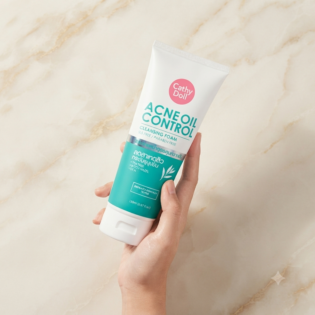 CATHY DOLL ACNE OIL CONTROL CLEANSING FOAM 150ML