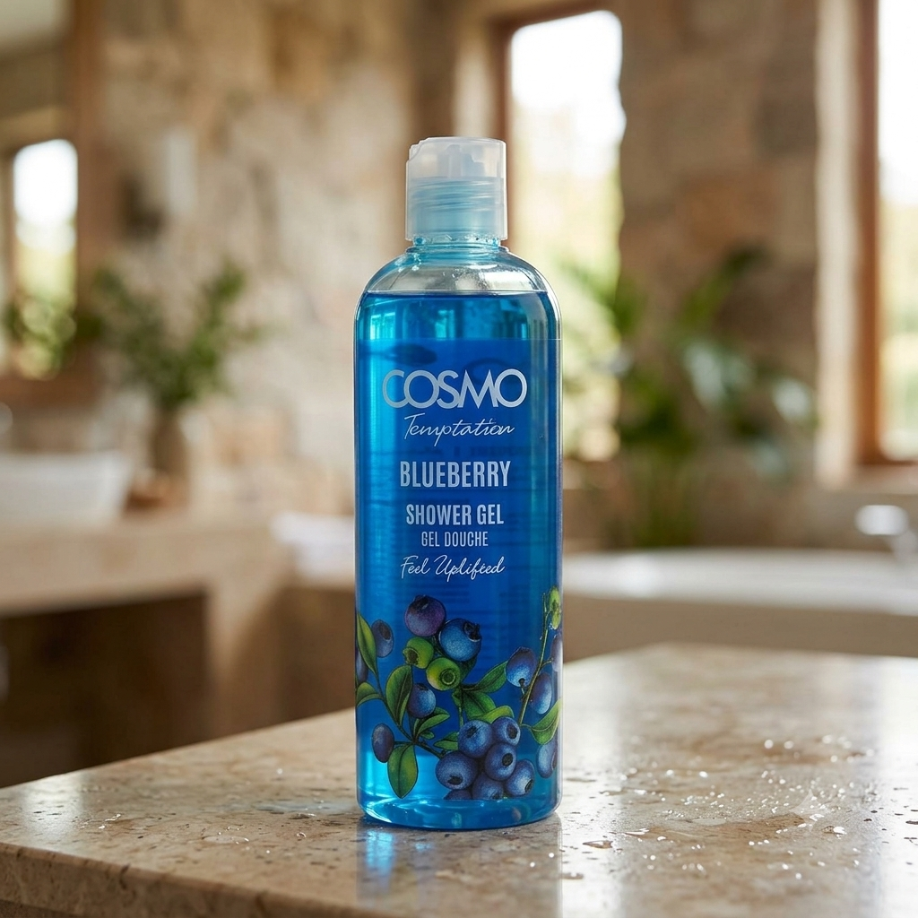 Cosmo Temptation Blueberry Shower Gel 480ml