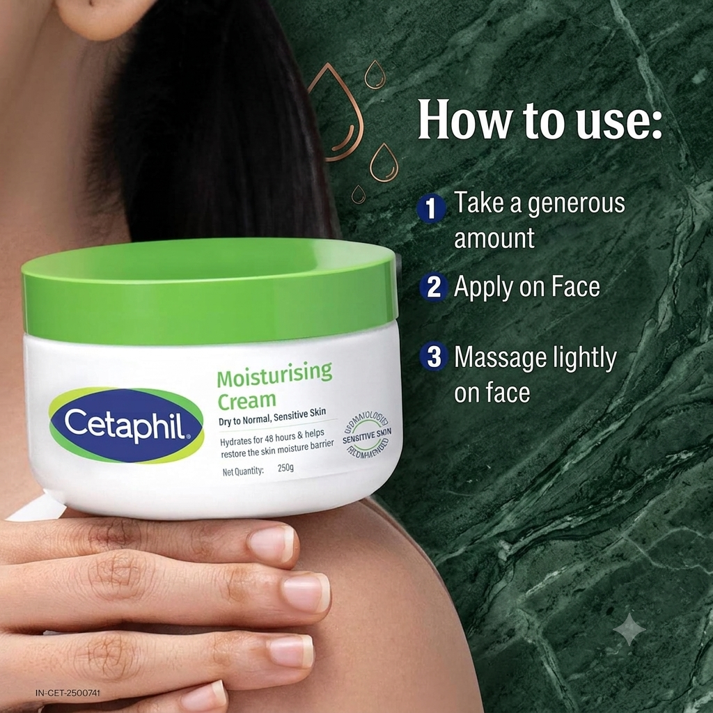 CETAPHIL MOISTURISING CREAM 100G