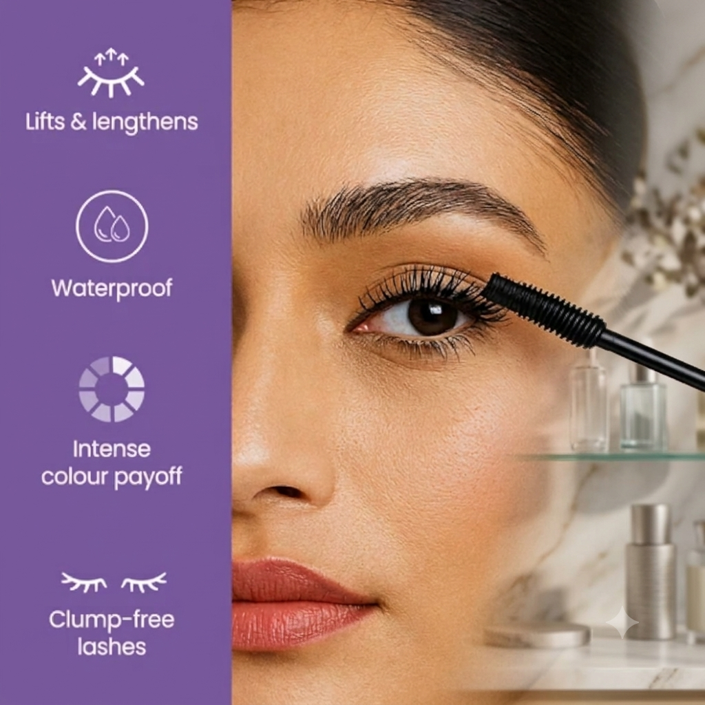Swiss Beauty Bold Eyes Super Lash Waterproof Mascara – 7.5ml