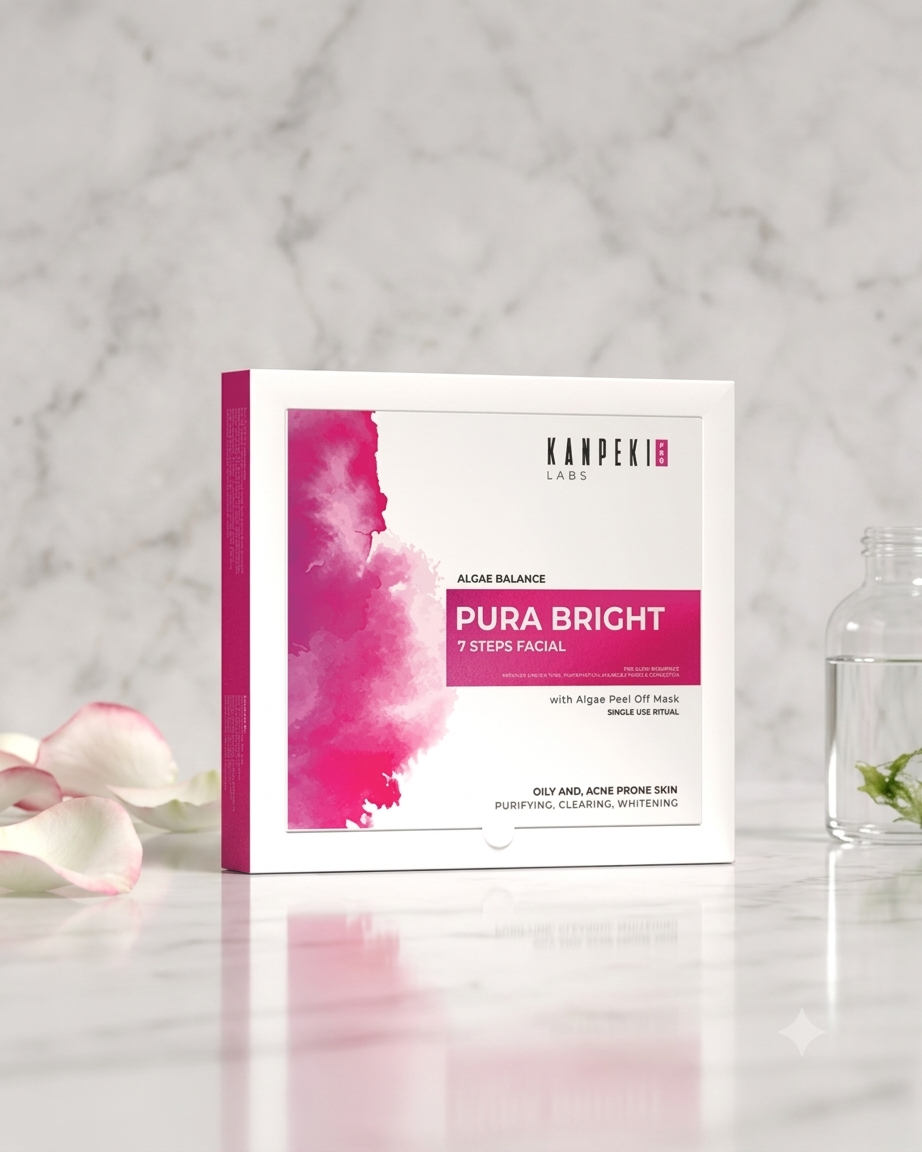 Kanpeki Pro Pura Bright – 7 Steps Facial Kit