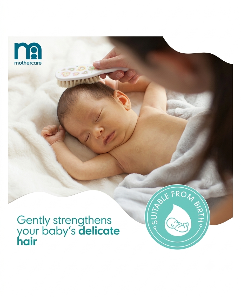 DESCRIPTION FOR MOTHERCARE ALL WE KNOW BABY HAIR OIL 300ML