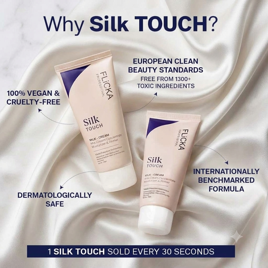 Flicka Professional Silk Touch Milk-Cream – 60g