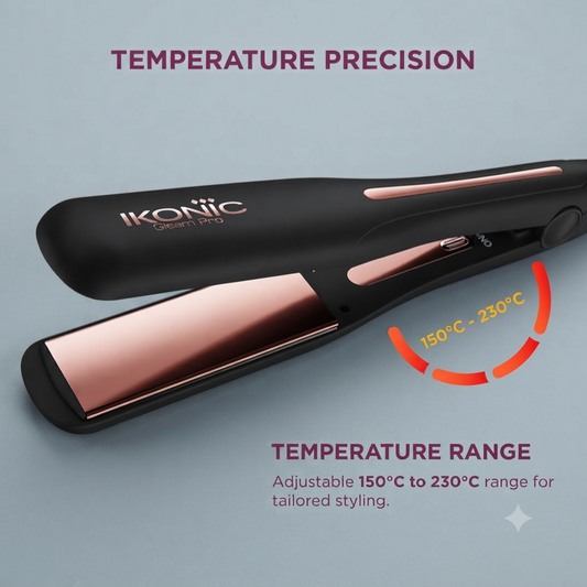 IKONIC Professional Hair Iron Gleam Pro