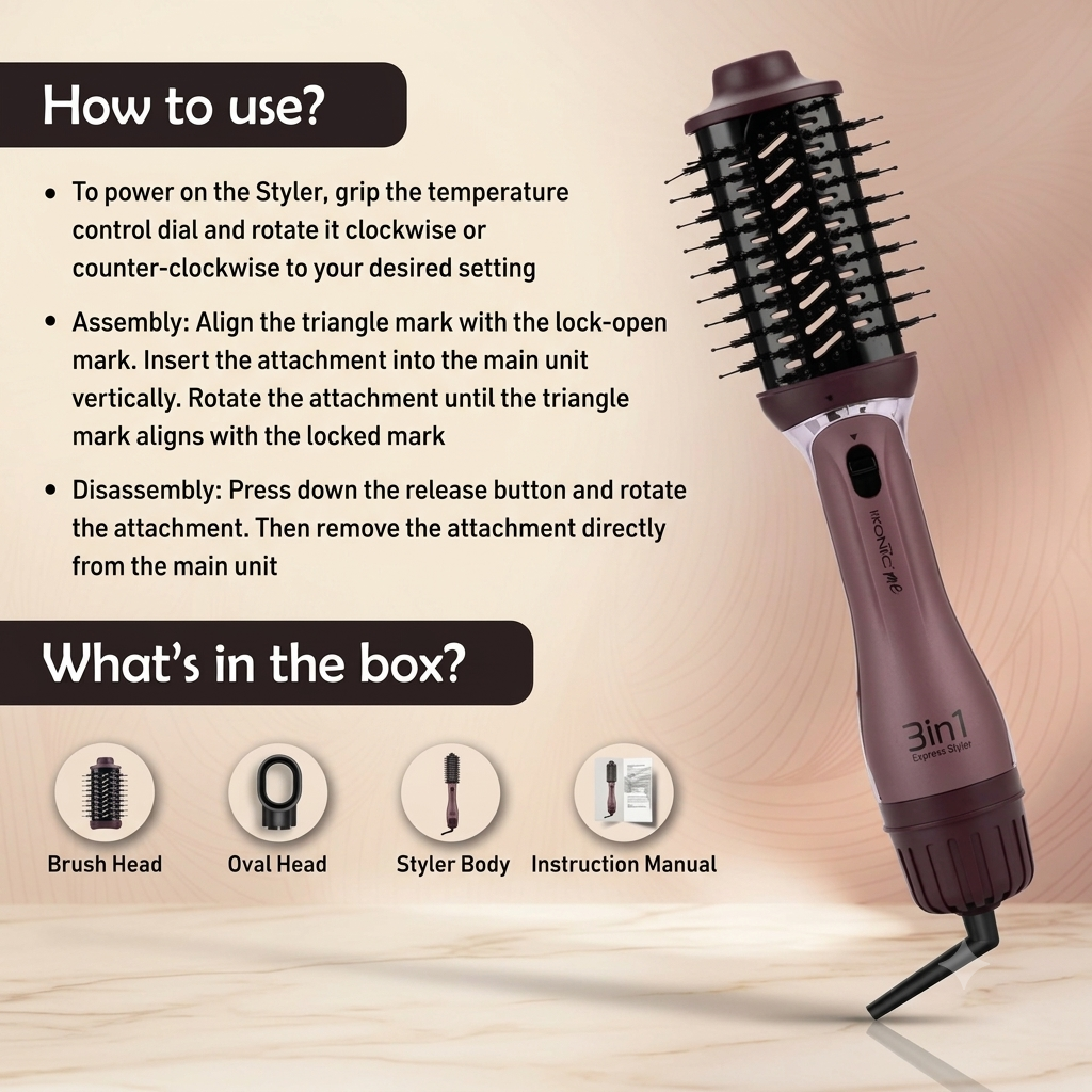 Ikonic me 3-in-1 Express Styler