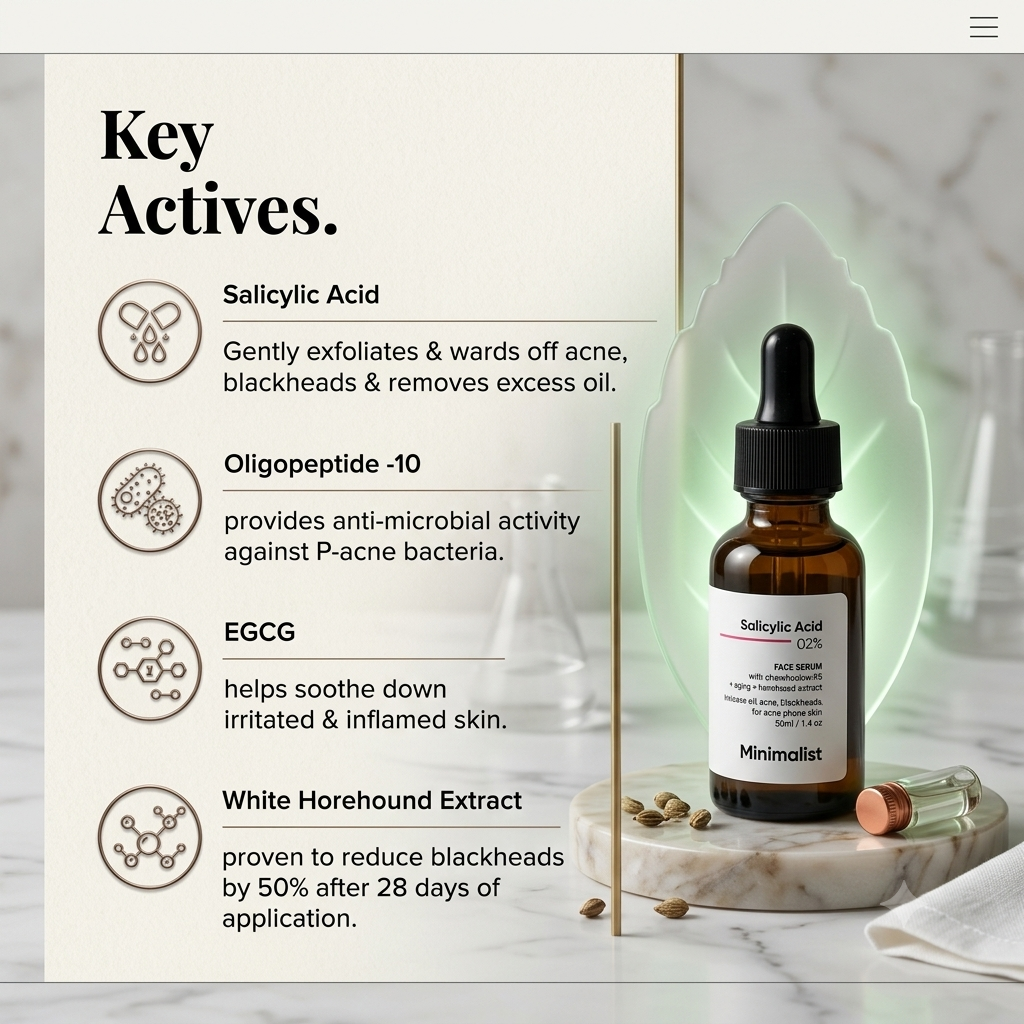 MINIMALIST SALICYLIC ACID 02% FACE SERUM 30ML