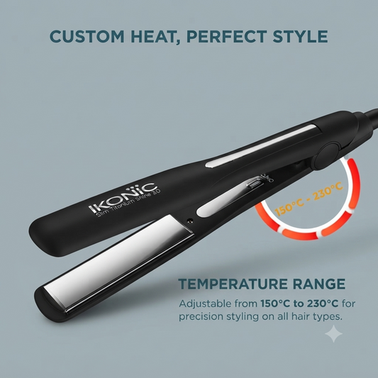 IKONIC Professional Hair Iron Slim Titanium Shine 3.0